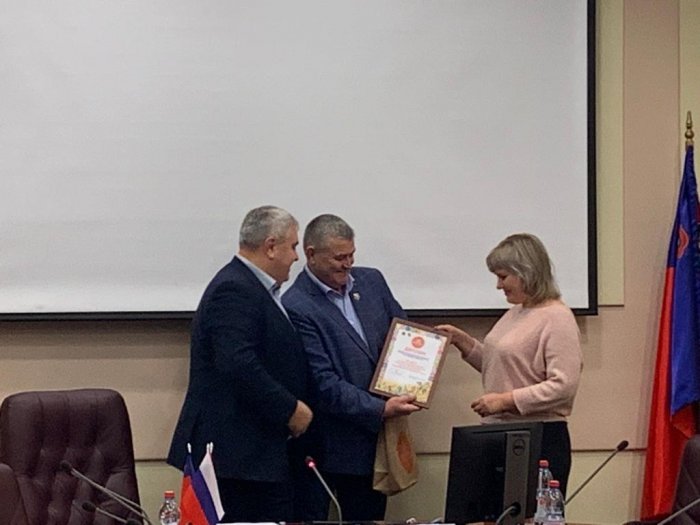 Награждение призера Кузбасского конкурса среди детей и молодежи на создание официальной песни фестиваля #ВместеЯрче-2022
